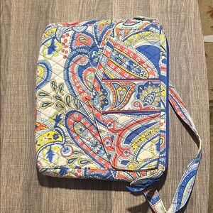 Vera Bradley Retired Marina Paisley Laptop Bag up to 15”